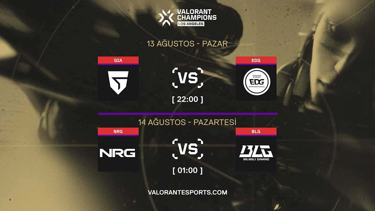 VCT Champions 2023 Playoff Fikstürü