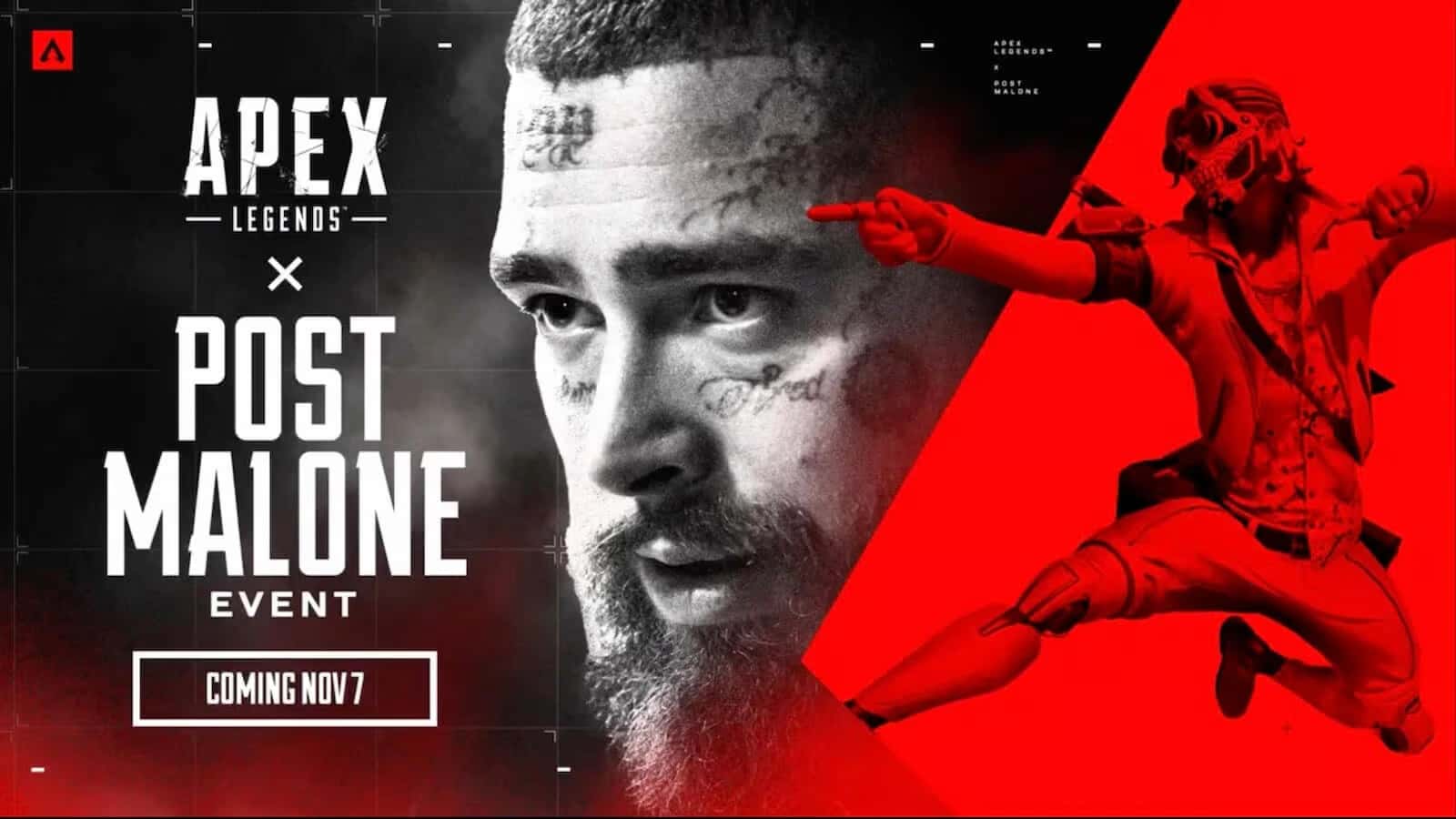 Apex Legends x Post Malone Event: Three Strikes Mode (Nov 2023)