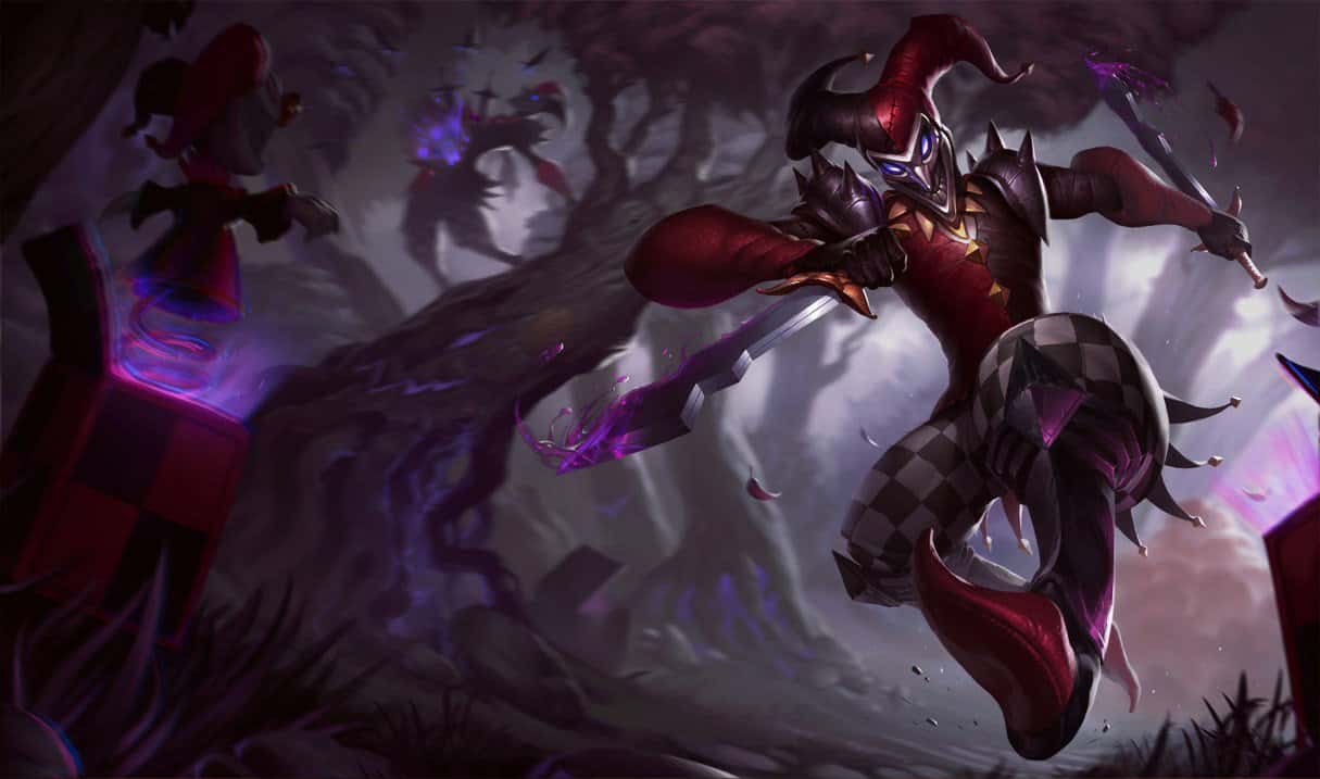 Shaco official League of Legends splash art