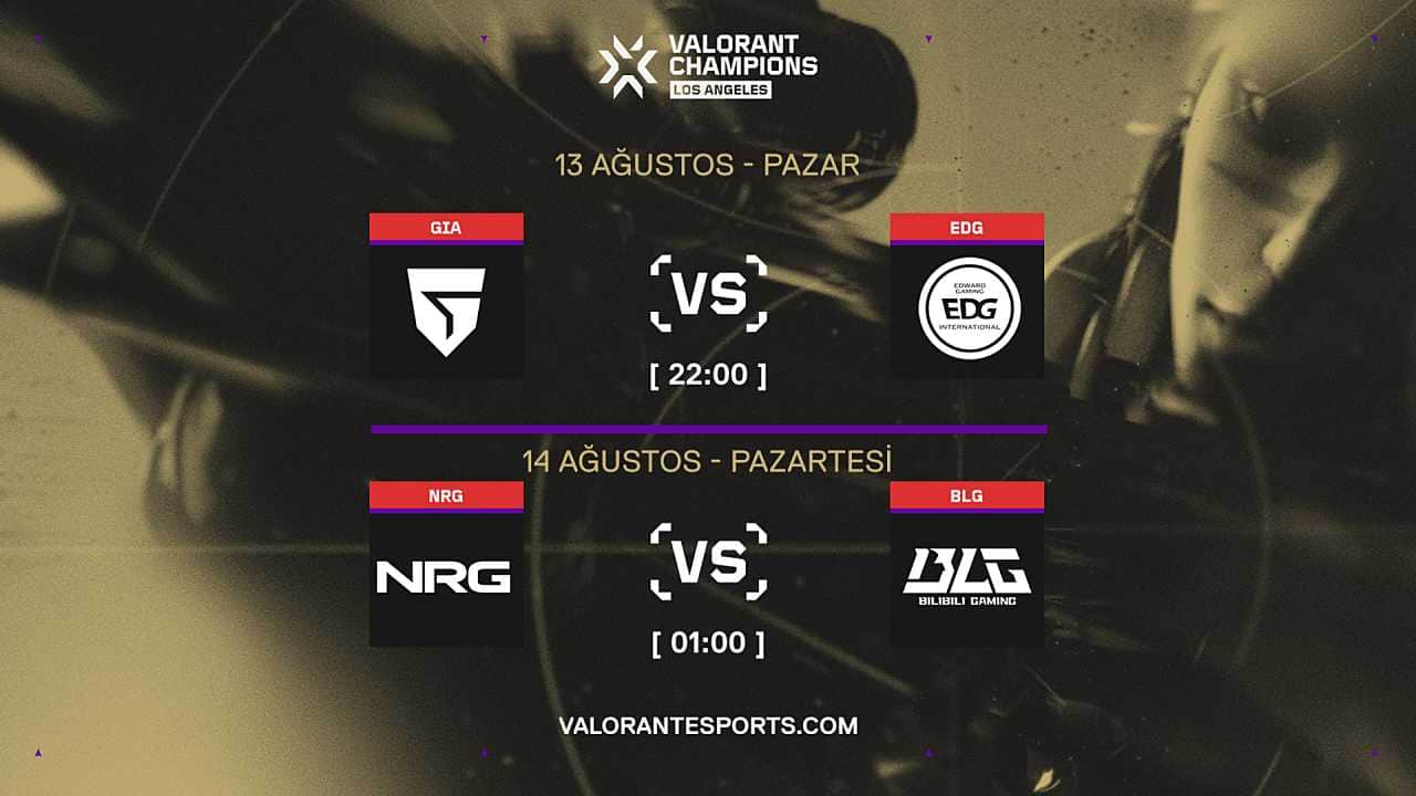 VCT Champions 2023 Playoff Fikstürü