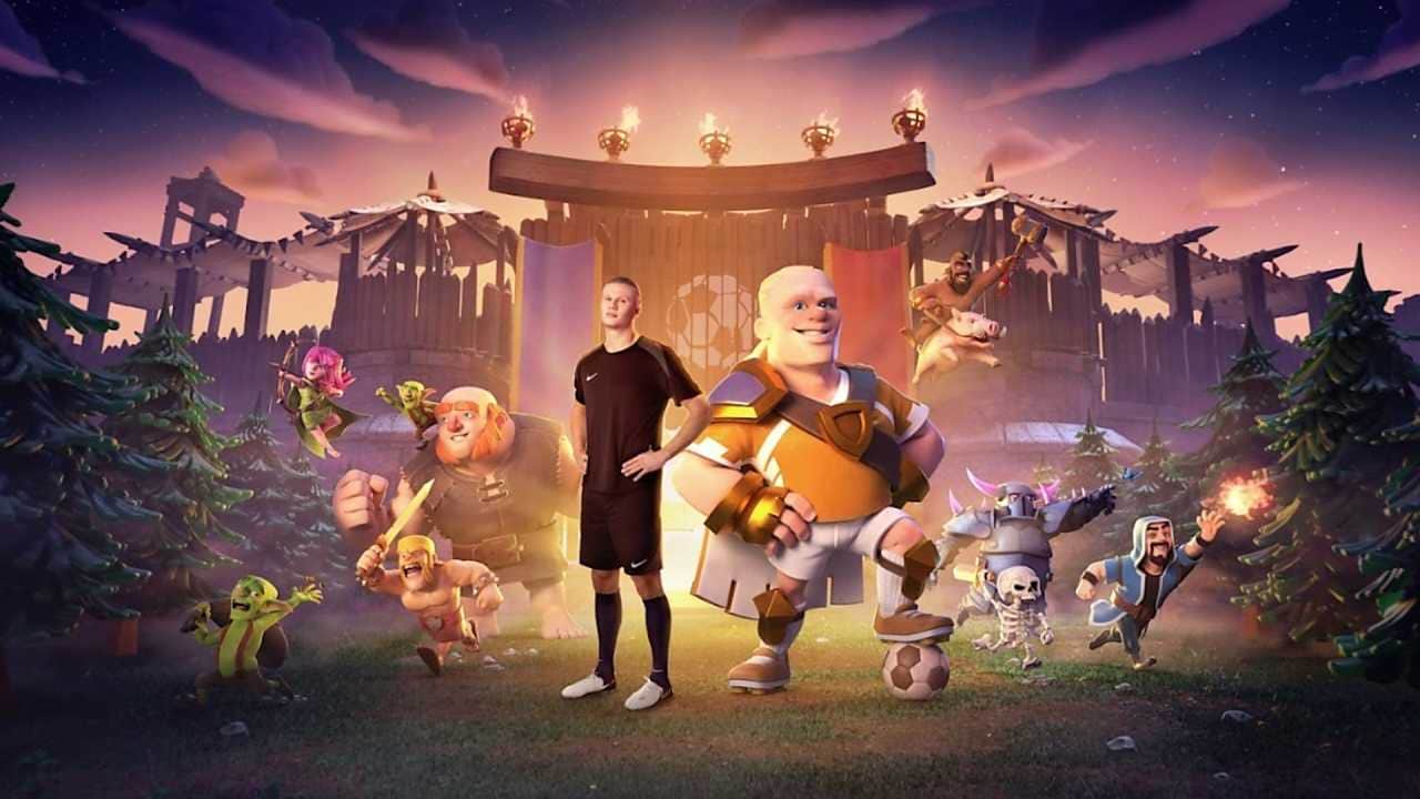Erling Haaland Clash of Clans'a Mı Geldi?