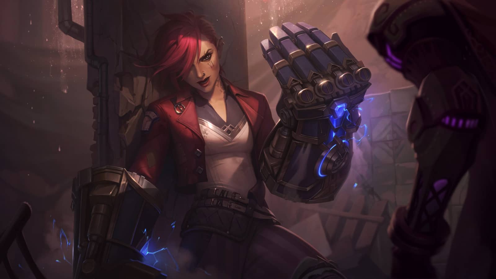 LoL Arcane Vi Kostümü