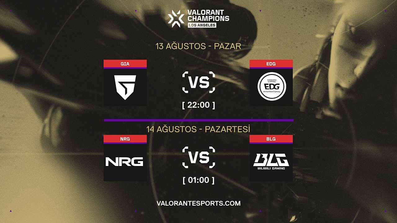 VCT Champions 2023 Playoff Fikstürü