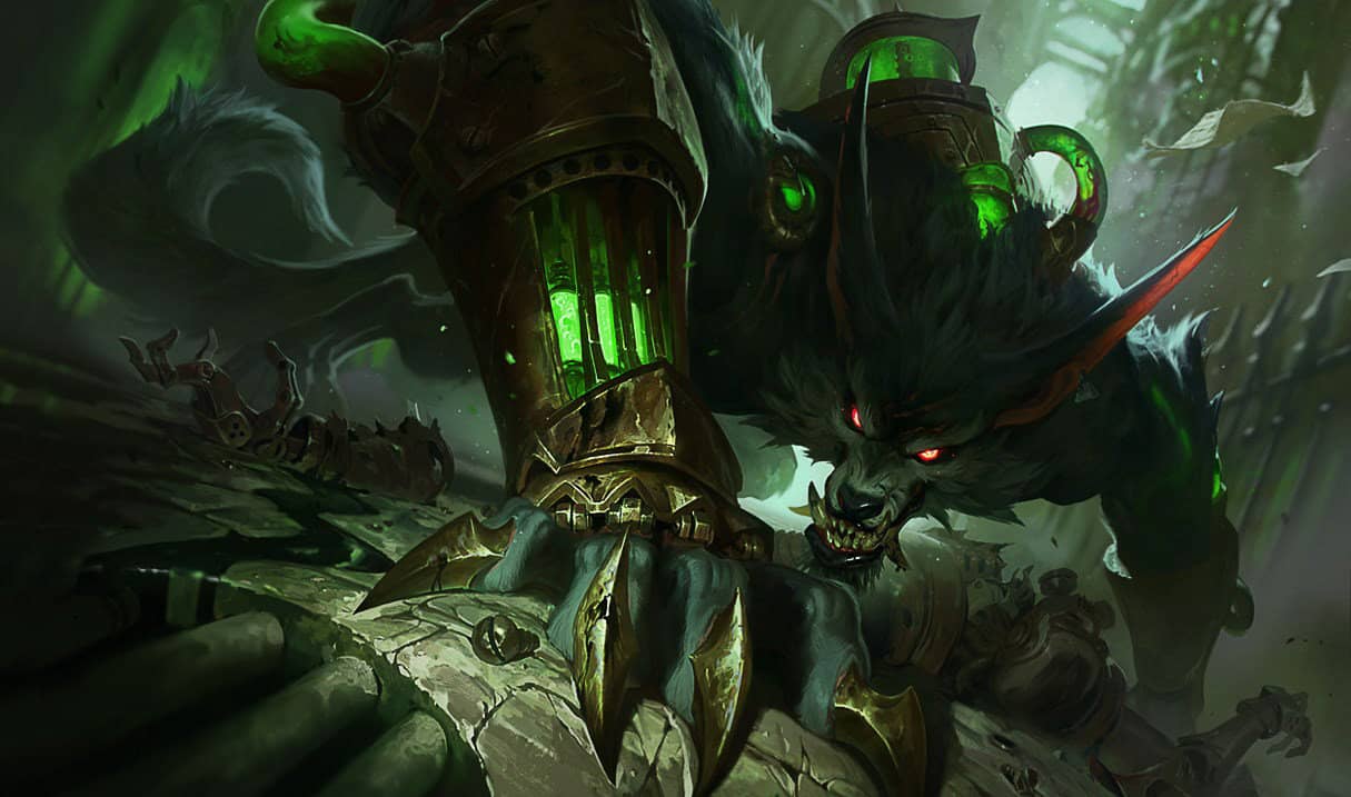 Warwick official League of Legends splash art